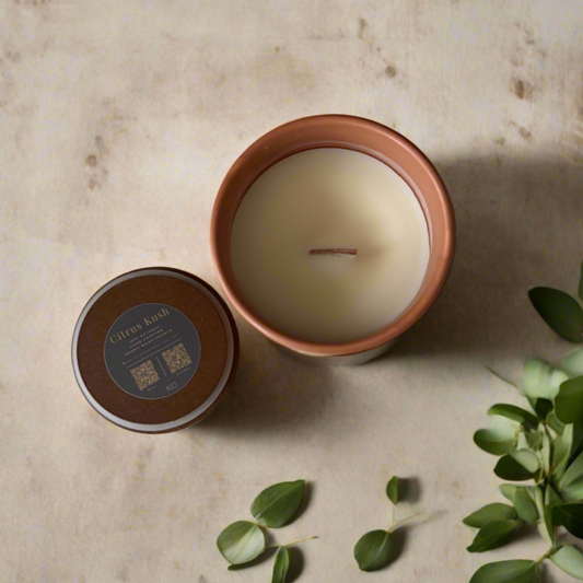 'Citrus Kush' Candle w/Curated Playlist