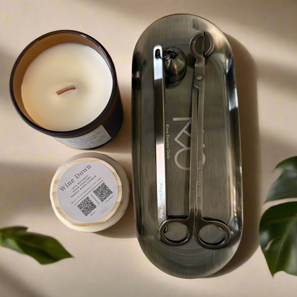 Fun Size Candle + 3 piece Accessory Set