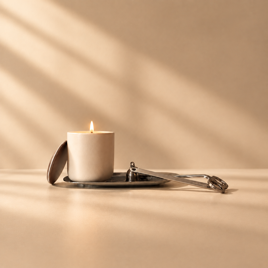 Full Size Candle + Candle Care Trio Set