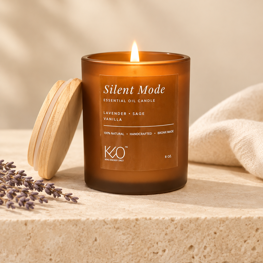 Fun Size Silent Mode Candle & Curated Playlist.