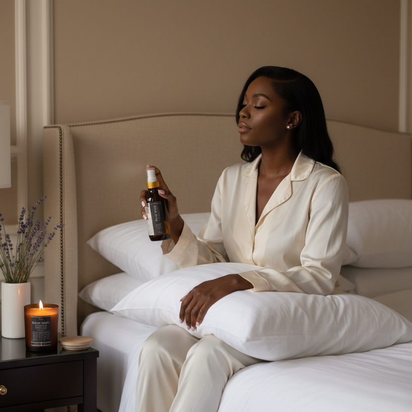 Silent Mode Candle + Parfum d'Ambiance Set