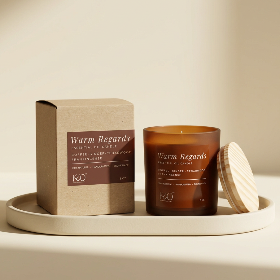 Fun Size Warm Regards Candle & Curated Playlist