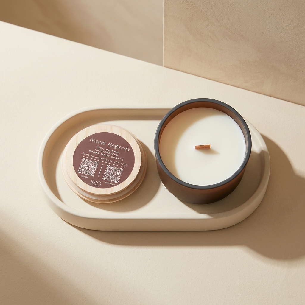 Fun Size Warm Regards Candle & Curated Playlist