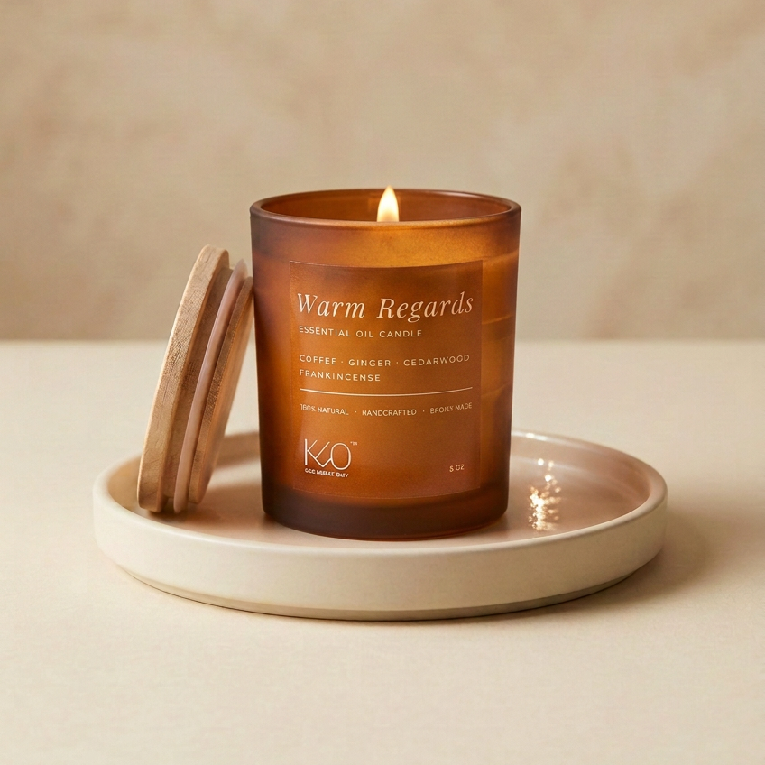 Fun Size Warm Regards Candle & Curated Playlist