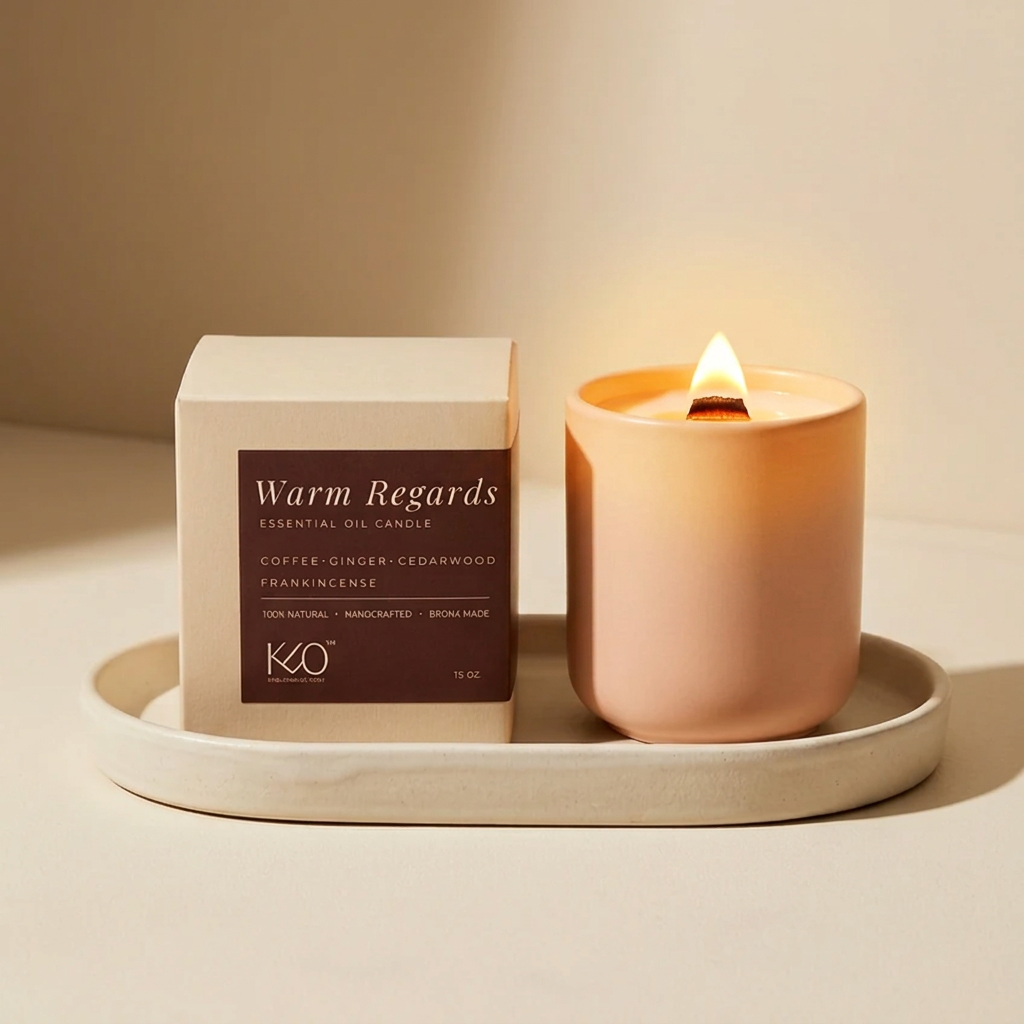 Warm Regards Candle & Curated Playlist
