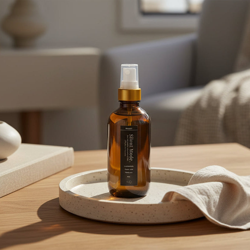 Silent Mode Candle + Parfum d'Ambiance Set