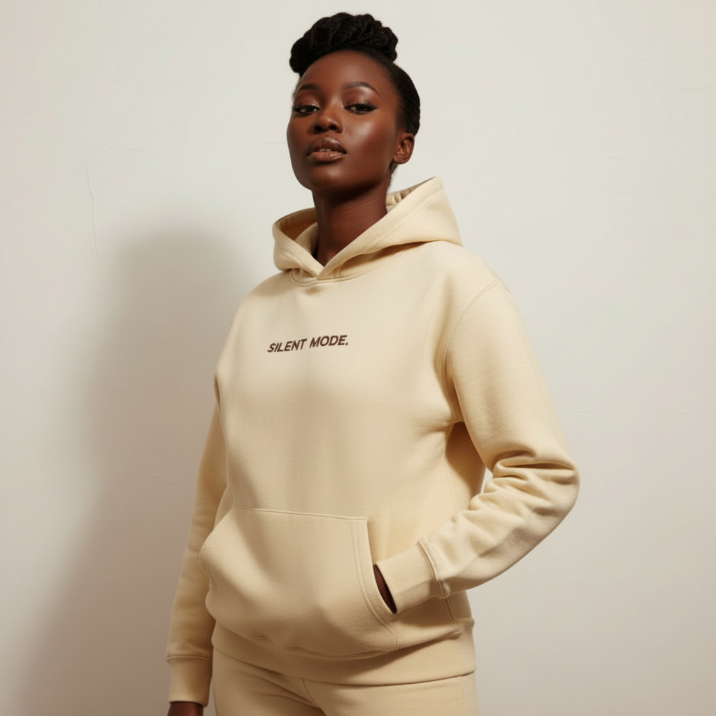 SILENT MODE. Oversized Hoodie